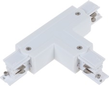 TRACK 3 Circuit 4 Wire T-Piece Connector - LEFT2 WH