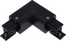 TRACK 3 Circuit 4 Wire L-Piece Connector - LEFT BLK