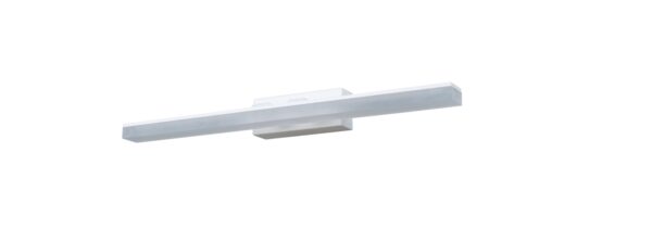 WALL Int S/M 8W RECT Wh Tri Dim FR Diff L370 mm 931Lm