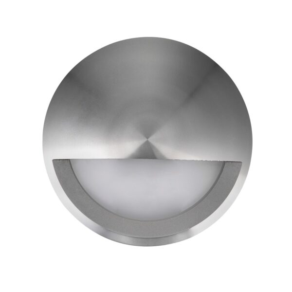 STEP S/M 12V 6W RND Titanium 3K IP65 Eyelid OD98mm 480 Lm