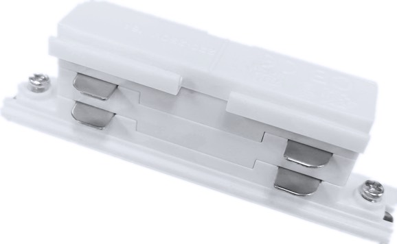 TRACK 3 Circuit 4 Wire Mini Straight Connector WH