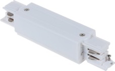 TRACK 3 Circuit 4 Wire Straight Connector  WH