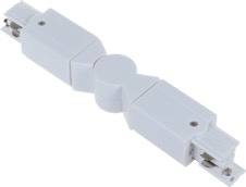 TRACK 3 Circuit 4 Wire  Elbow Connector WH