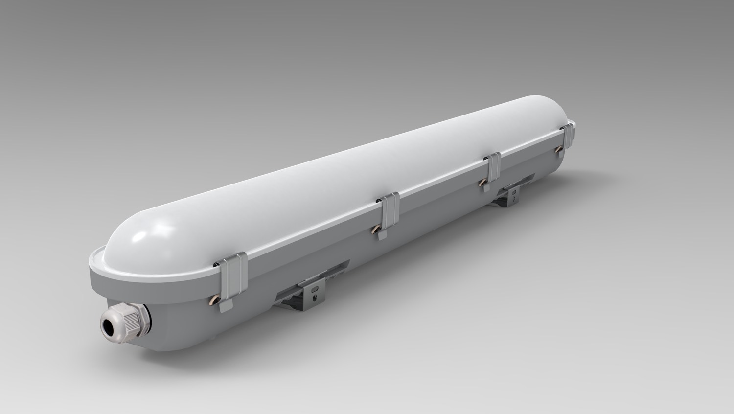 BATTEN LED TRI W/PROOF S/M 9W/18W 660mm IP65 1000Lm/2000Lm