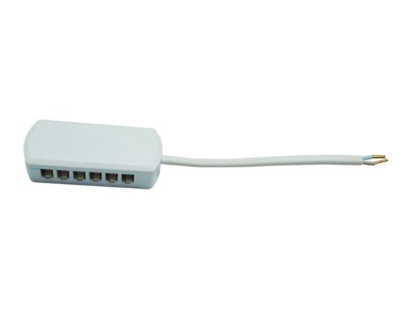 CONN LED 12V DC STRIP J/BOX FOR UPTO 12 SGL COL UNITS
