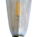 GLOBE LED ES ST57 Filament 4W 2200K Amber 380 Lm