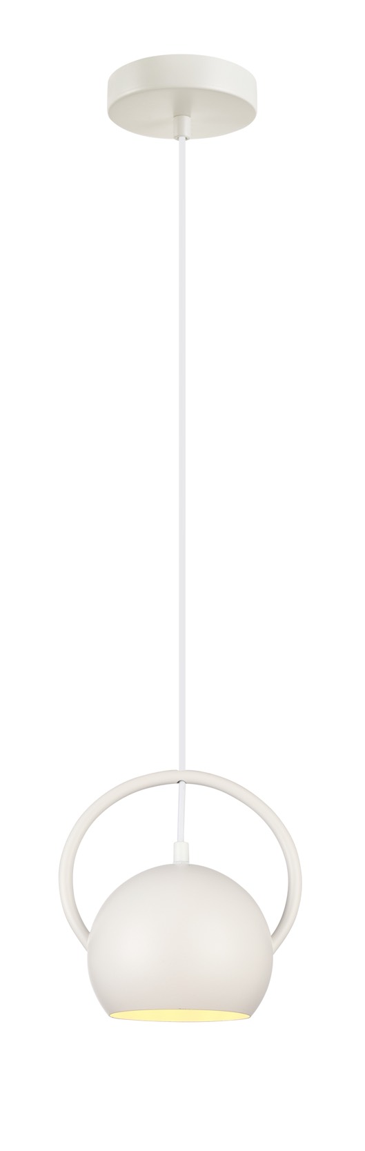 PENDANT ES MATT WH DOME OD200mm