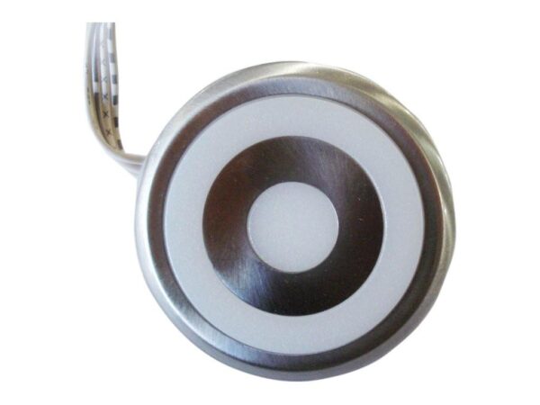 CABINET U/B LED 12V DC S/M RND S/C RGB 1.2W 120D 50mm