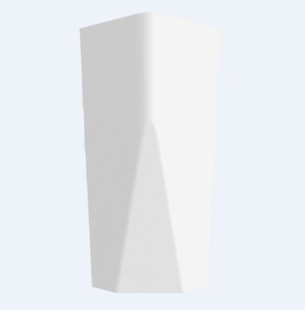 WALL S/M Up/Dn 11W WEDGE Wh 3K IP65 Alt Beam 550 Lm