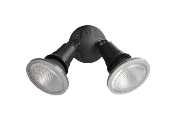 SECURITY D/ADJ ES Blk 5K IP44 incl 10W PAR30 1600 Lm