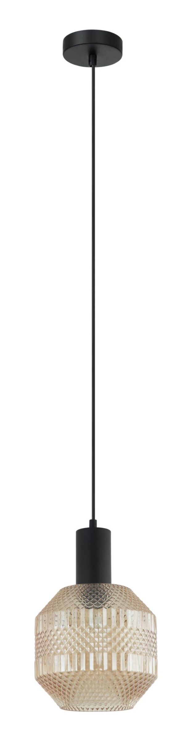 PENDANT ES Amber Glass Jar OD200mm