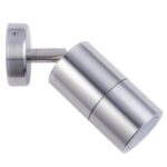 PILLAR S/ADJ 12V MR16 SS316 IP65 RND B/Plate