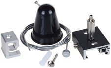 TRACK 3 Circuit 4 Wire Cable Suspension Kit With Spring BLK