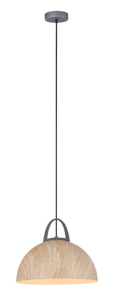 PENDANT ES Natural Oak DOME OD305mm
