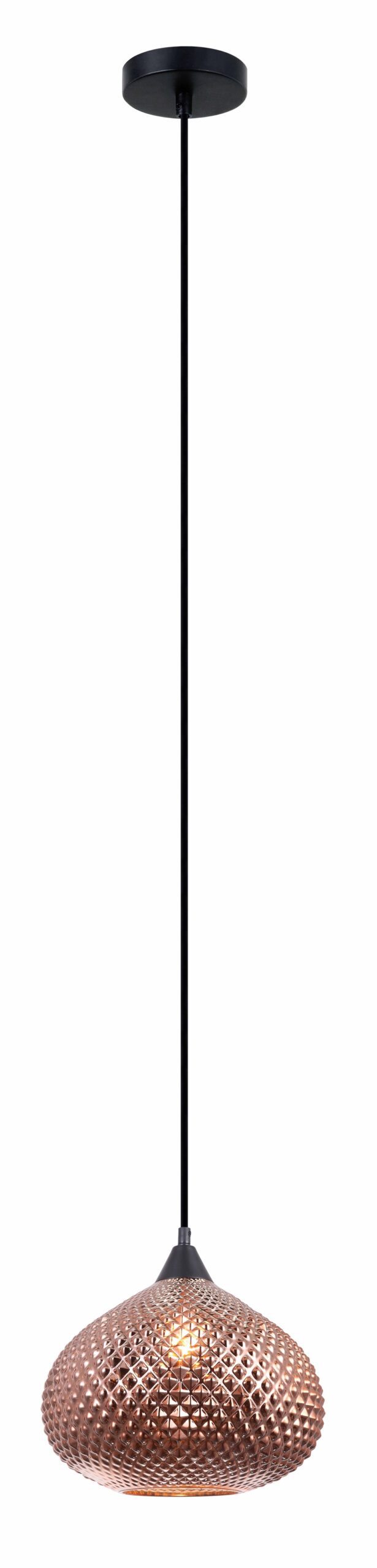 PENDANT ES Copper (Glass) WINE GLASS w/segments OD290mm