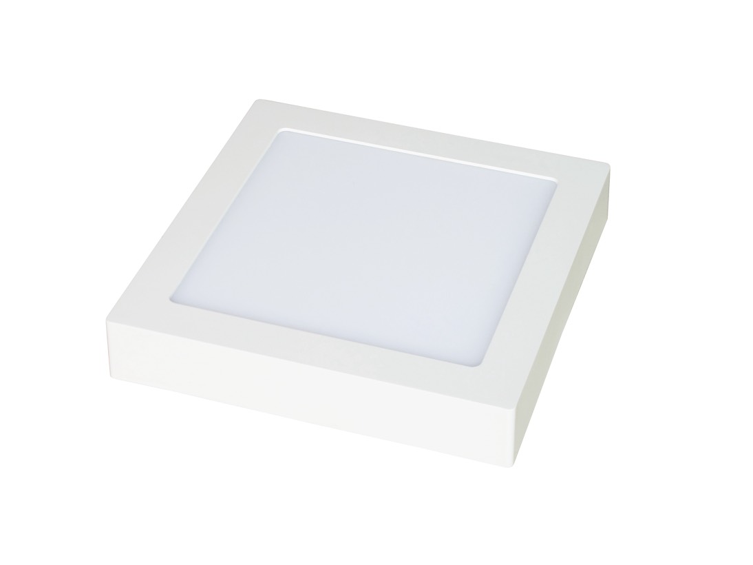 OYSTER DIMM LED S/M WH SQ TRI 6W 3K/4K/5K 480LM 120mm IP40