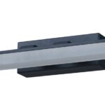 WALL Int S/M 16W RECT Blk Tri Dim FR Diff L700 mm 1880Lm