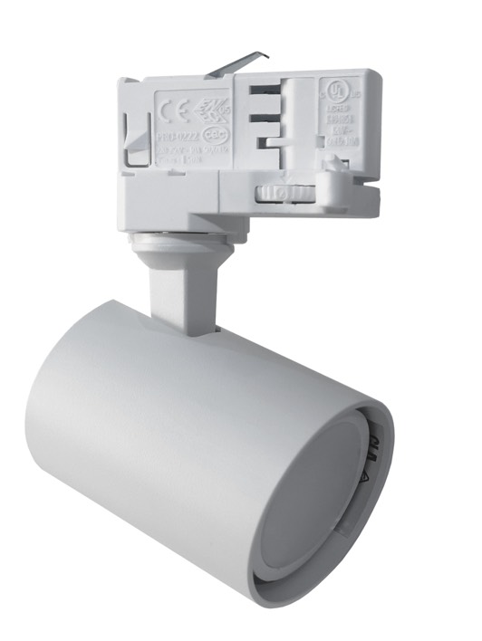 TRACK Head 3 Circuit GU10 WH IP20 (for Universal Track)