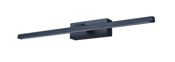 WALL Int S/M 16W LINEAR Blk Tri Dim FR Diff L695 mm 1531Lm