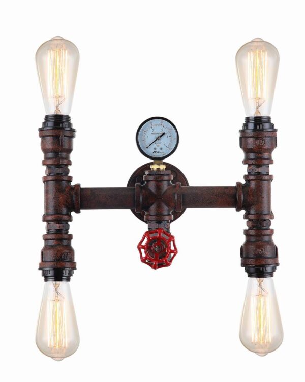 WALL Int S/M ESx4 H PIPE Aged iron