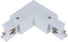 TRACK 3 Circuit 4 Wire L-Piece Connector - RIGHT WH