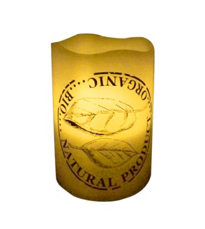 TABLE 0.0675W CANDLE OD75mm Emellished Battery Operated