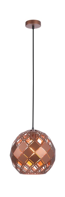 PENDANT ES Coffee Embossed Tiled WINE GLASS OD300mm