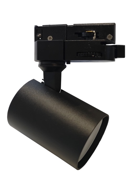 TRACK Head 1 Circuit GU10 BLK IP20 (for Universal Track)