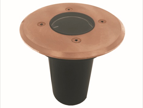 INGROUND MR16 RND Cop IP67 F/Plate 120mm Open