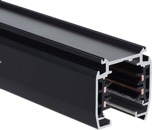 TRACK 3 Circuit 4 Wire 2M BLK (incl LIVE  END CAP)