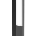 BOLLARD 13W RECT Dark Grey 3K IP54 H500mm 242.19 Lm