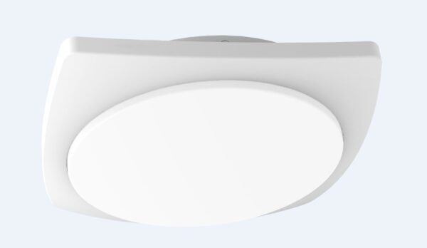 WALL S/M 20W SQ Wh 3K IP65 Convex Opal Diff 980 Lm