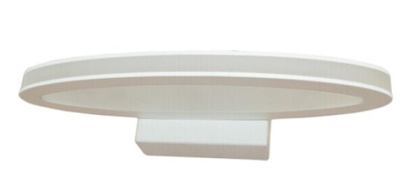 WALL Int City S/M 6W OVAL Matt Wh 3K IP20 Frosted Diff 460 Lm