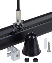 TRACK 3 Circuit 4 Wire Rod Suspension Mount Ezclick Kit BLK