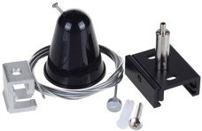 TRACK 3 Circuit 4 Wire Cable Suspension Mount Kit BLK