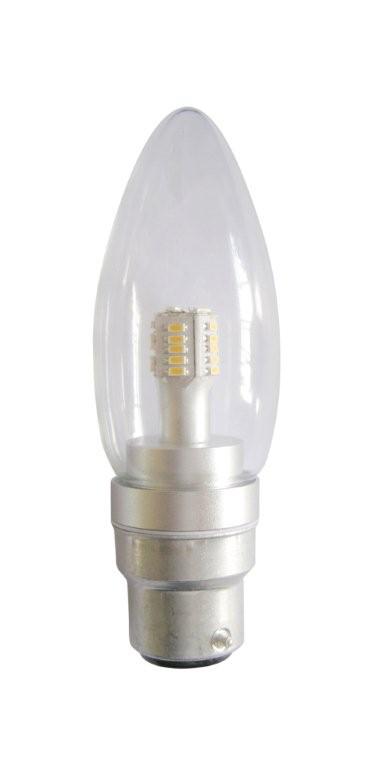 GLOBE LED BC CAN 4W 5000K CLR 300D 300 Lm