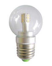 GLOBE LED ES F/RND  4W 5000K CLR 320 Lm