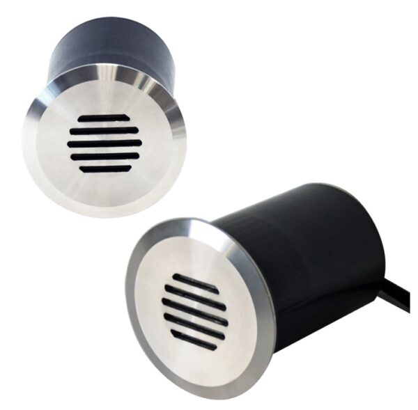 INGROUND MR16 RND SS316 IP67 F/Plate 90mm Grilled