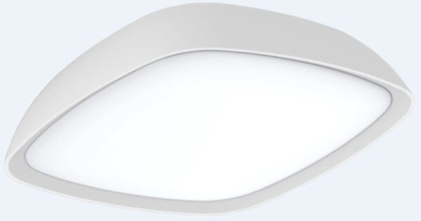 WALL S/M 20W SQ Wh 3K IP65 Opal Diff Rounded 920 Lm