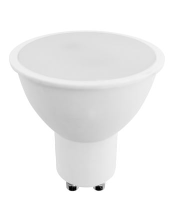 GLOBE LED GU10 6W 3000K FR Wh 470 Lm