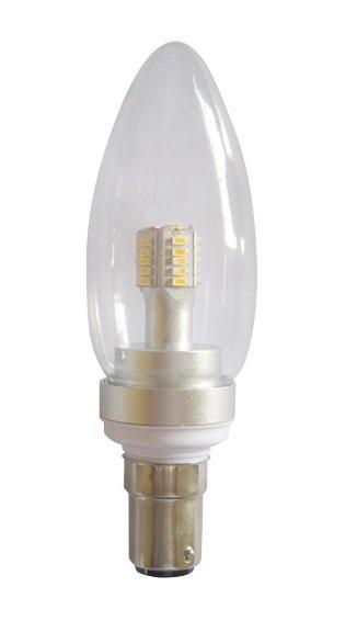 GLOBE LED SBC CAN 4W 5000K CLR 300D 320 Lm