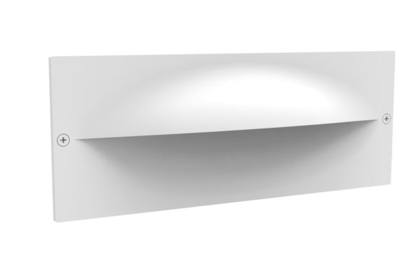 WALL RECD 13W RECT Wh 3K IP65 Eyelid 380 Lm