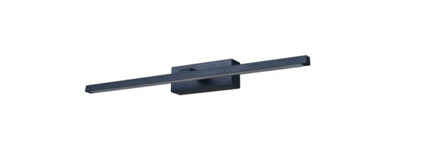 WALL Int S/M 8W LINEAR Blk Tri Dim FR Diff L365 mm 762Lm