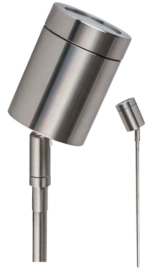 SPIKE S/ADJ 12V MR16 SS316 IP65 L550mm Cable encl