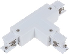 TRACK 3 Circuit 4 Wire T-Piece Connector - RIGHT1 WH