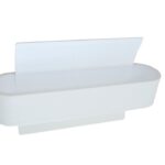 WALL Int City S/M 6W RECT CURVED Matt Wh 3K 460 Lm