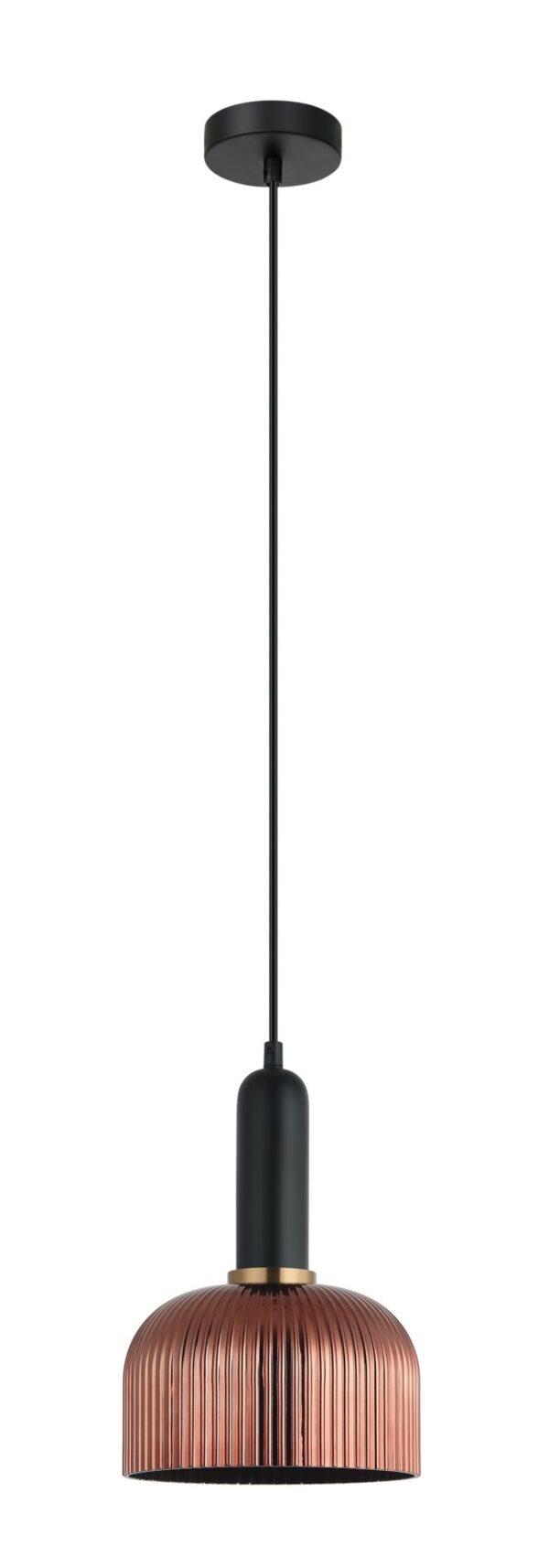 PENDANT ES Copper Glass Dome OD200mm