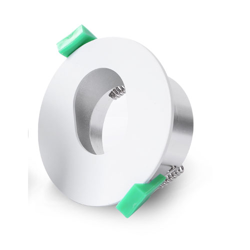 D/L FITTING FIXED RND Matt WH 70mm Ellipse Architectural