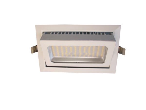D/L GIMBAL DIMM 35W RECT WH Tri IP20 230x130mm 3200 Lm