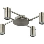 SPOT GU10 X 4 Interior Ceiling Chrome OD520mm H120mm Adj